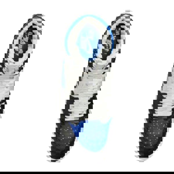 Nike Womens/Ladies Air Jordan 1 Leather Trainers - Blue/Grey/Black - 