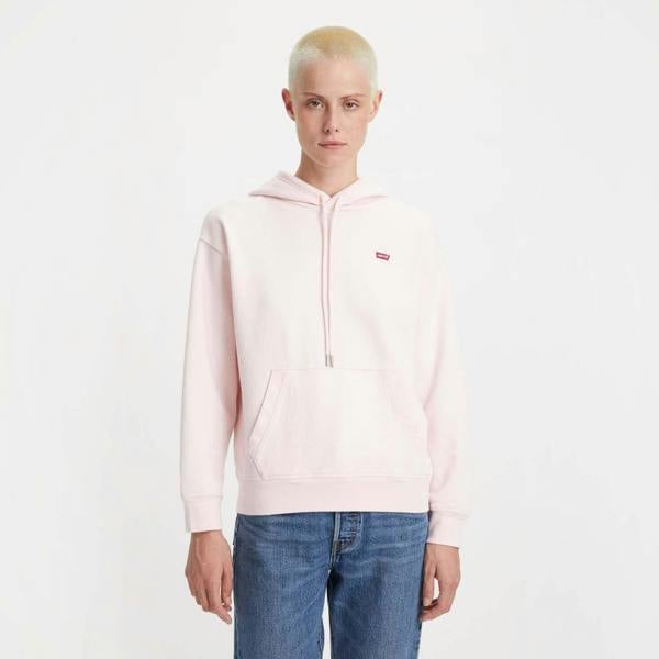 Levis Womens/Ladies Standard Hoodie - Pink