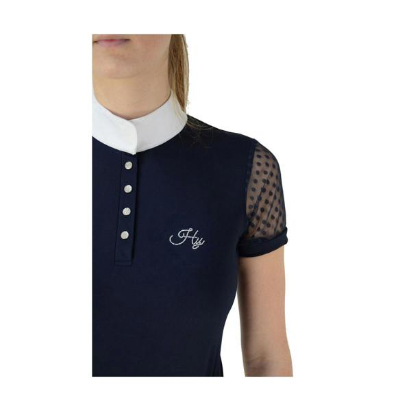 HyFASHION Womens/Ladies Lydia Show Shirt - Navy - 