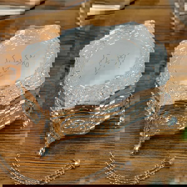 Personalised Memento Company Personalised Small Silver Plated Jewellery Box