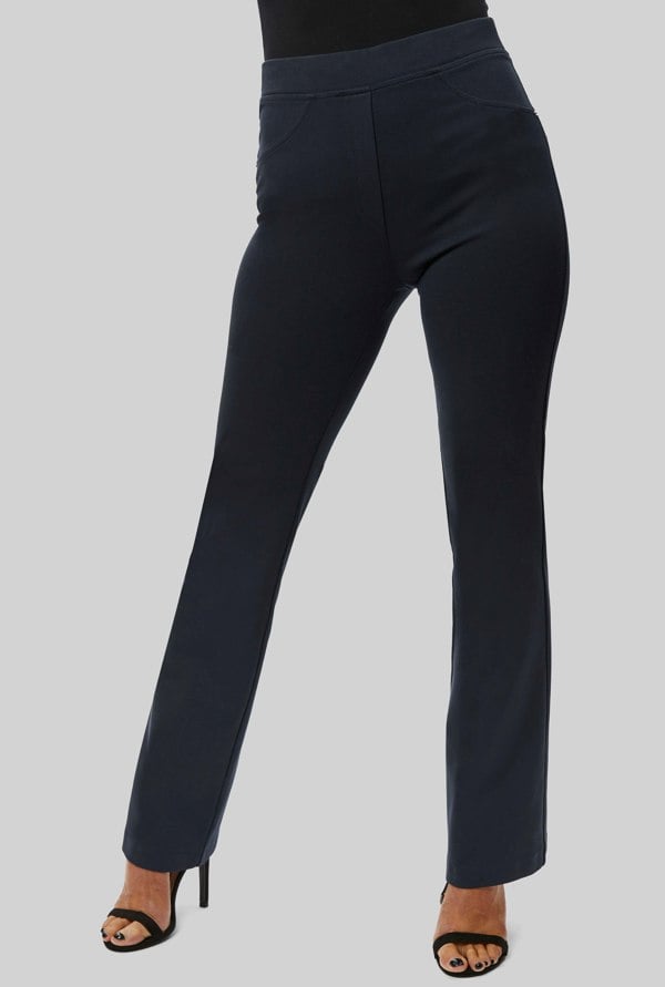 James Lakeland Cigarette Trousers Navy