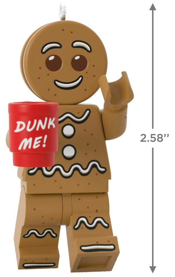 Lego Hallmark Keepsake - Gingerbread Man Christmas Tree Ornament