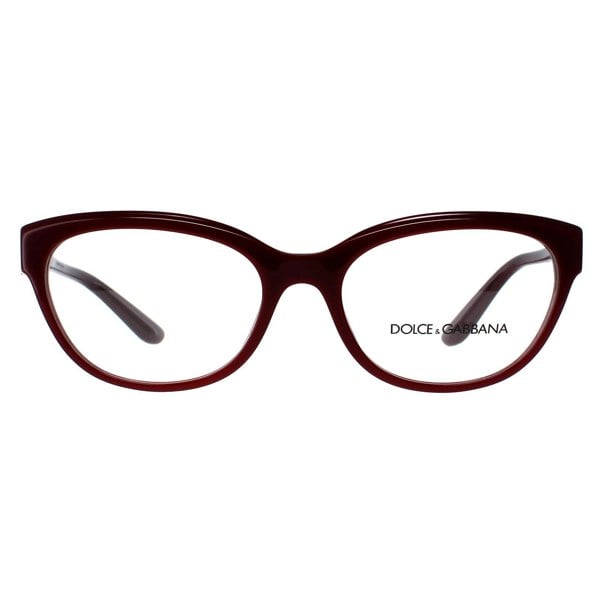 Dolce & Gabbana Glasses Frames DG3342 3091 Bordeaux Women 55mm