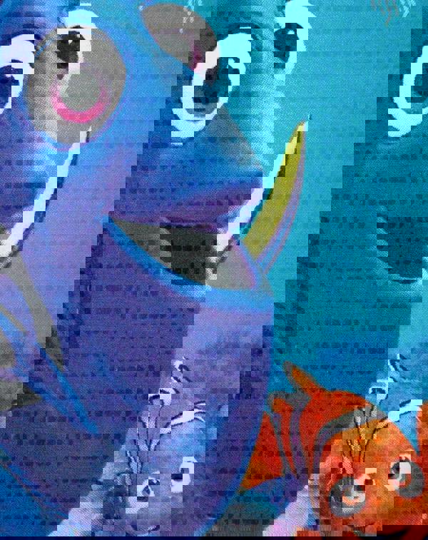 Disney Finding Nemo GirlsWhite Short Sleeved T-Shirt