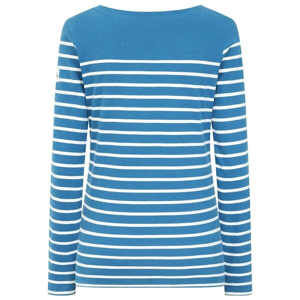 Lazy Jacks LJ97 - Long Sleeve Striped Breton Top - Teal
