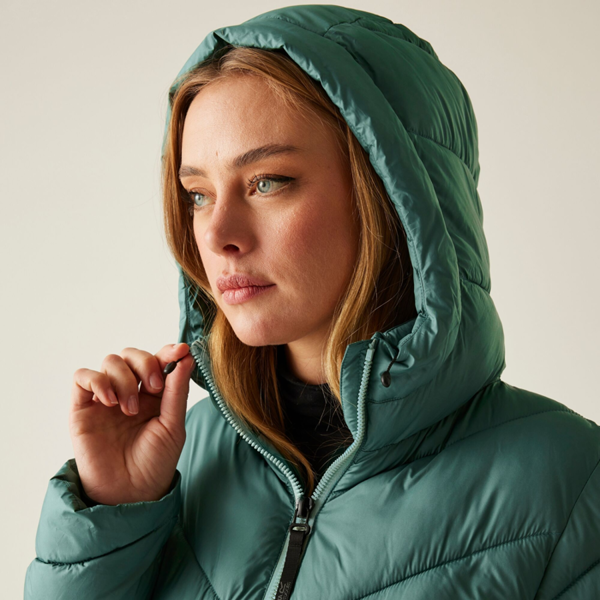 Regatta Womens Anita Padded Jacket - Green Haze