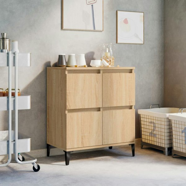 Berkfield Sideboard Sonoma Oak 60x35x70 cm Engineered Wood