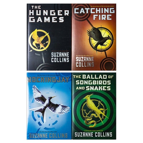 Scholastic HARDBACK Hunger Games Series 4 Books Collection Set By Suzanne Collins