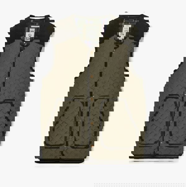 Joules GIBSON Mens Gilet Green