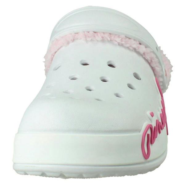 Pineapple Girls Pineapple Light Up Fluffy Lined Clogs H2719