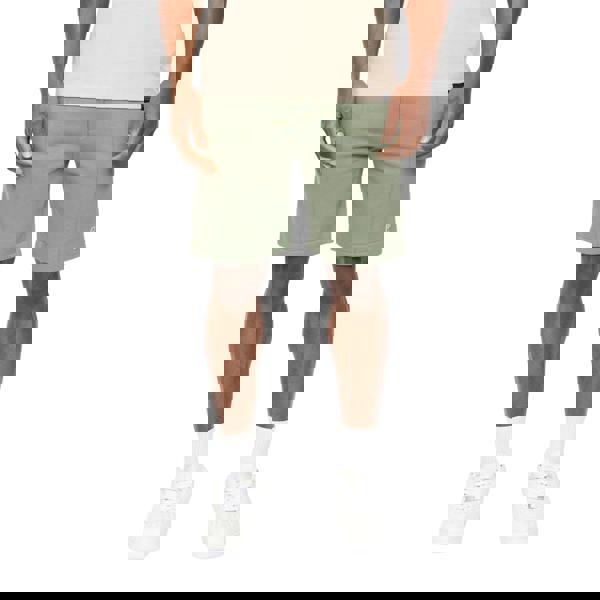 Crosshatch Mens Bardon Casual Shorts - Olive - 