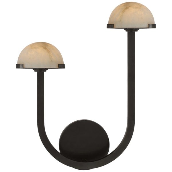 Kelly Wearstler Pedra 15" Asymmetrical Left Sconce