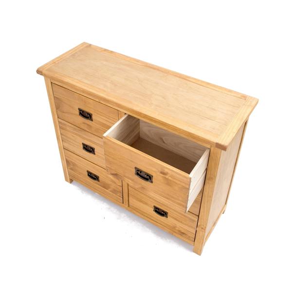 Cabinet Bits Lugo 6 Drawer Chest of Drawers Bras Drop Handle