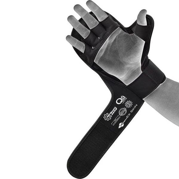 RDX Sports GRAPPLING GLOVES SHOOTER AURA PLUS T-17 BLACK GOLDEN