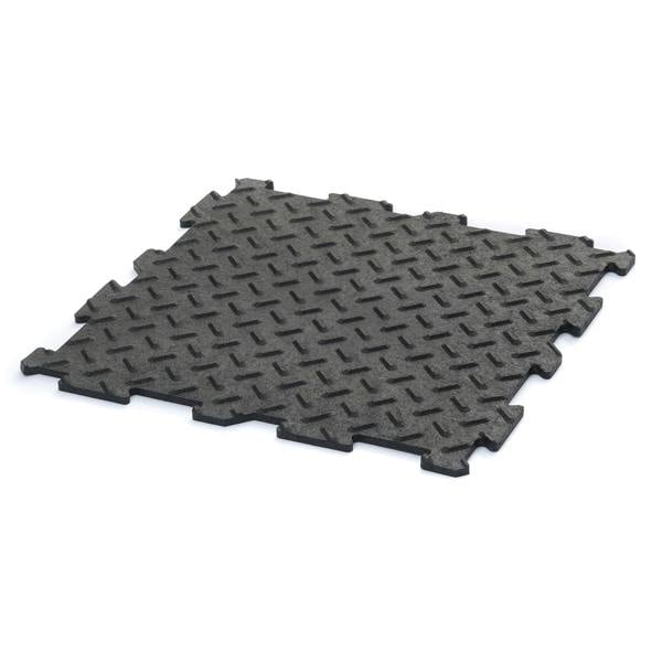 Nicoman Alpha Tile Interlocking Recycled Rubber Floor Tile 30cm x 30cm