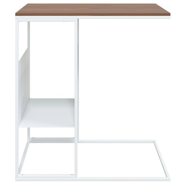 Berkfield Side Table white 55x36x59.5 cm Engineered Wood