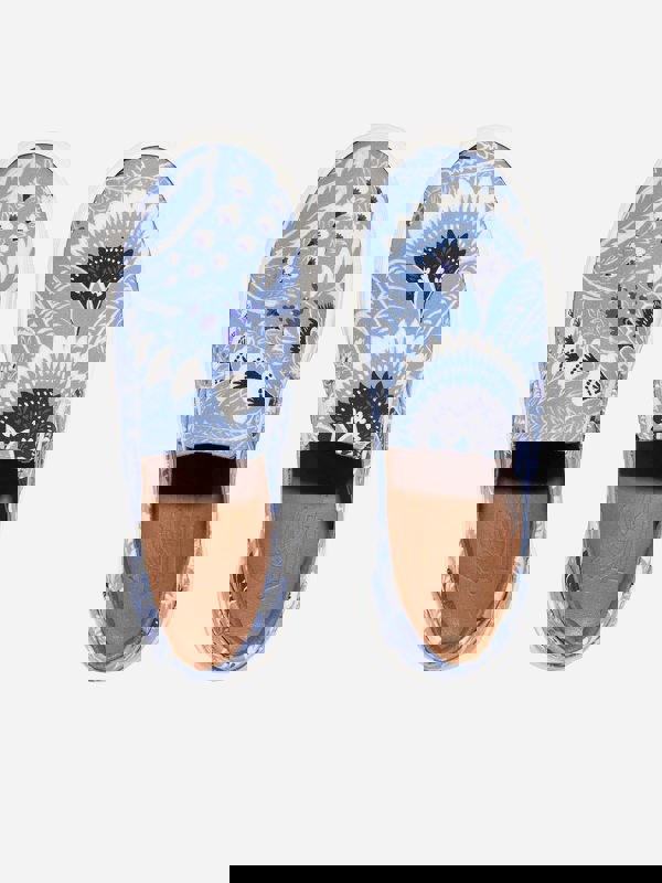 Etro Kids Floral Paisley Trainers in Blue