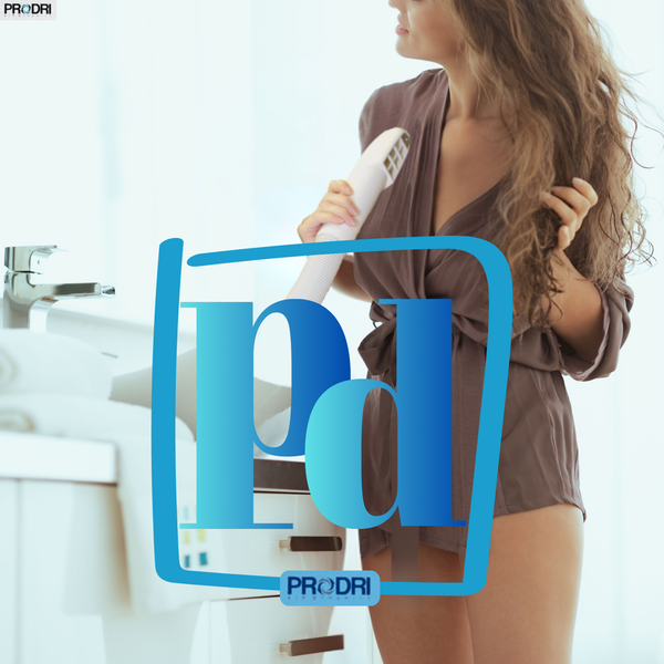 Hydor Pro Washroom Body & Hair Dryer - Wall-Mounted Hair Dryers with Shaver Sockets - 5 Heat Settings