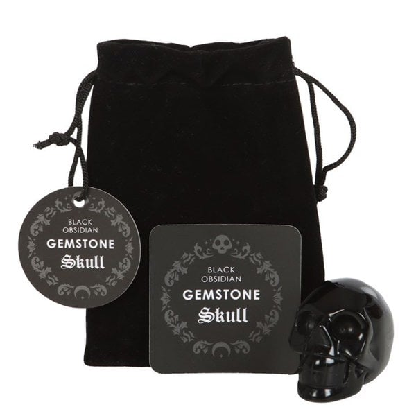 Serano Black Obsidian Crystal Skull