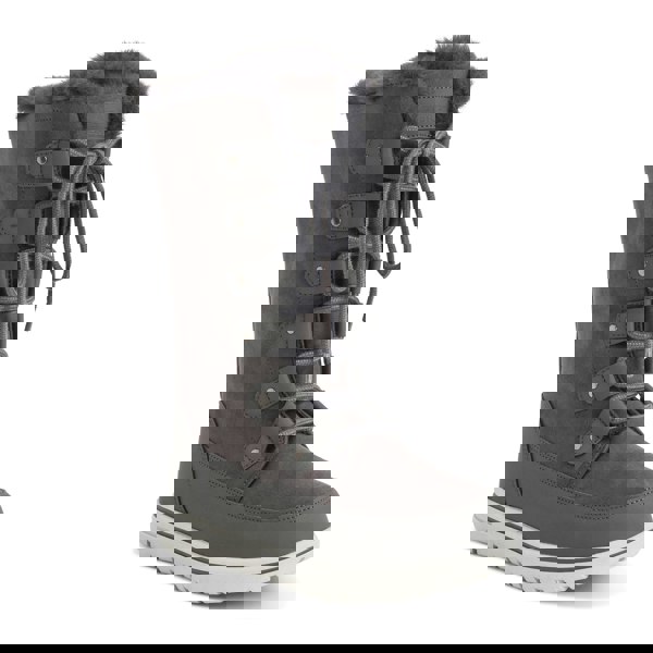 VIVA Polar Boot Women's Fleece Lined Snow Winter Hiking Durable Ankle Boots