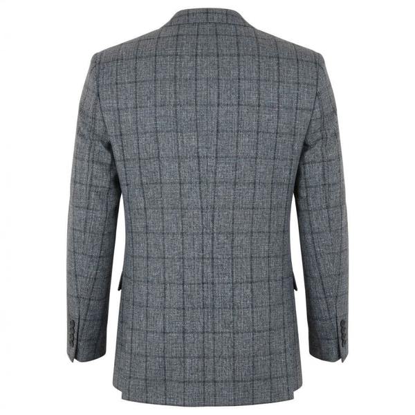 TruClothing IM11 - Men's Check Slim Fit Two-Button Blazer