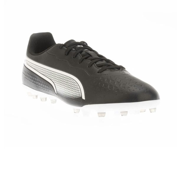 Puma Mens King Match MG Football Boots - Black/White