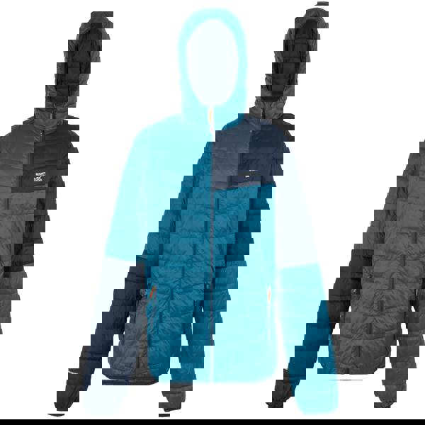 Regatta Mens Hillpack III Hooded Active Padded Jacket - Moroccan Blue/Navy - 