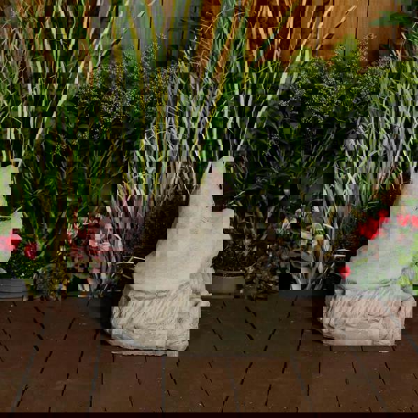 'I Identify as a Fairy' Stone Cast Gnome Statue