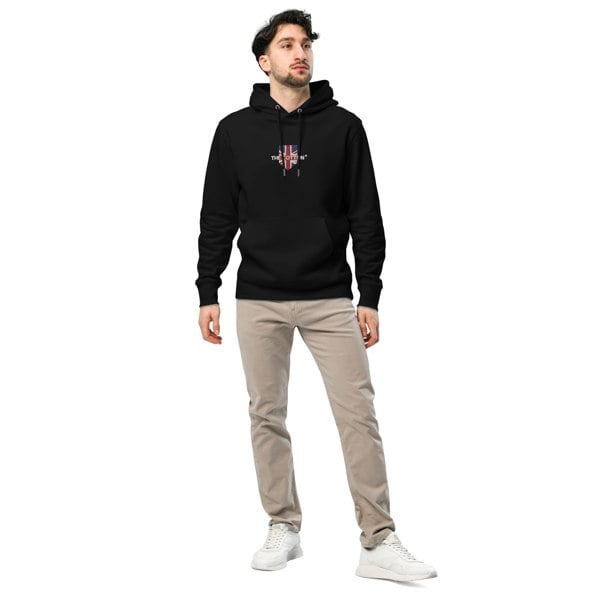The Cotton London The Cotton Original Mountain Challenge Hoodie - Black