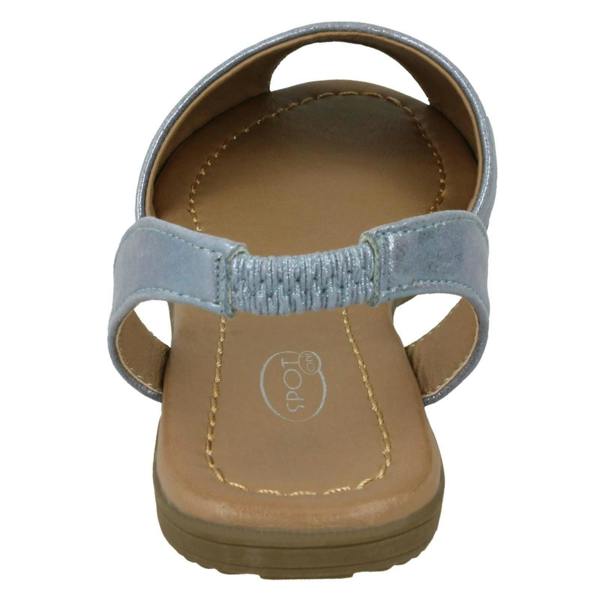 Spot On Ladies Spot On Flat Slingback Mule Sandals