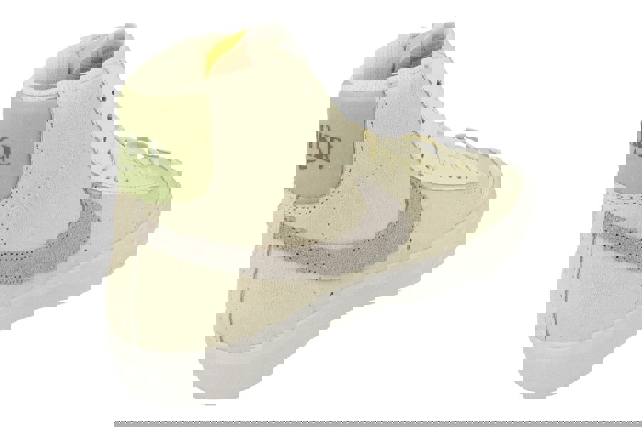 Nike Womens Blazer Mid 77 Trainers Fn7775  100 - Pale Ivory Pewter Honey Dew 100 - Photo 2