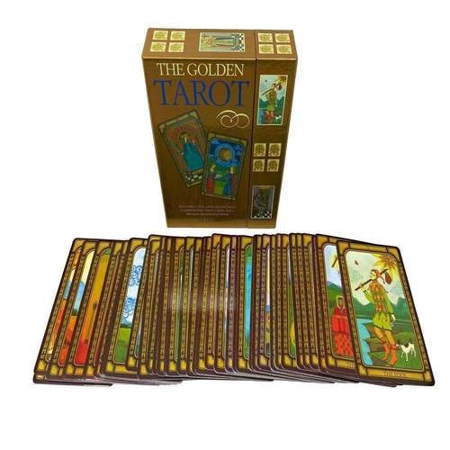 CICO Books The Golden Tarot Deck Cards Collection Box Gift Set