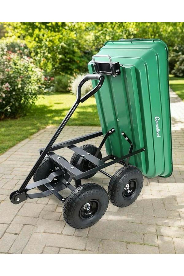 Groundlevel Heavy Duty Tipper Garden Cart