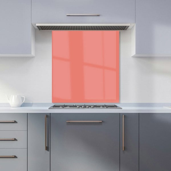 Warren Reed - Designer Coral Pink Kitchen Splashback