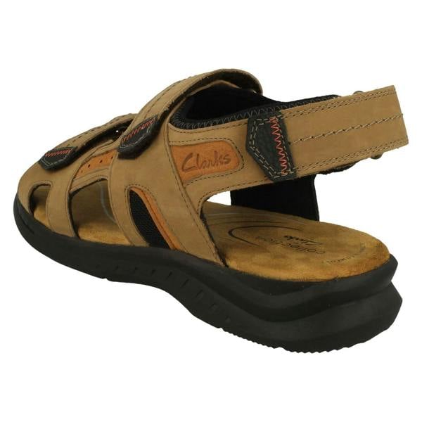 Clarks Mens Clarks Ultimate Comfort Adjustable Sandals Hapsford Trail
