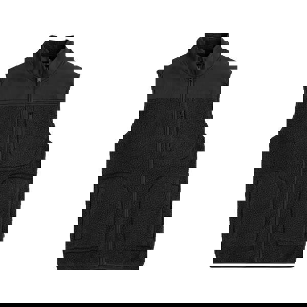 Animal Mens Henrick Borg Gilet - Black - 