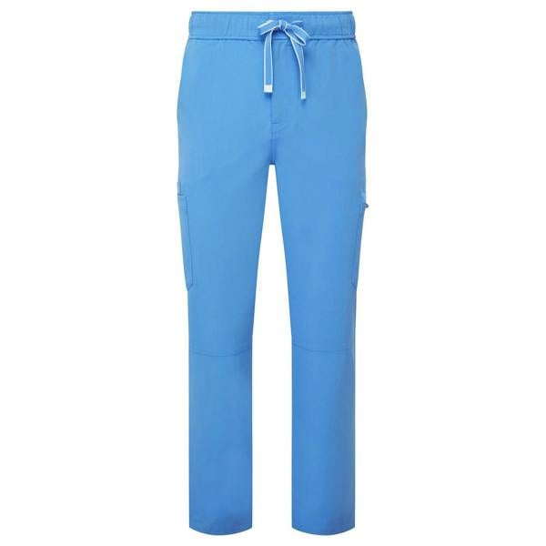Premier Mens Onna-Stretch Cargo Trousers - Ceil Blue