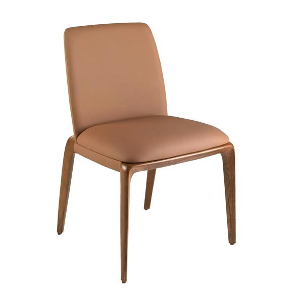 Angel Cerdá Brown Leatherette Chair 4135