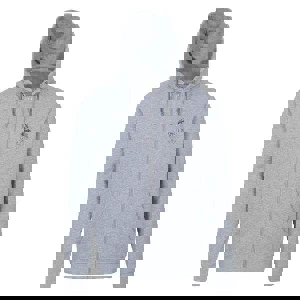 Mountain Warehouse Mens Spirit Of Adventure Full Zip Hoodie - Grey - 