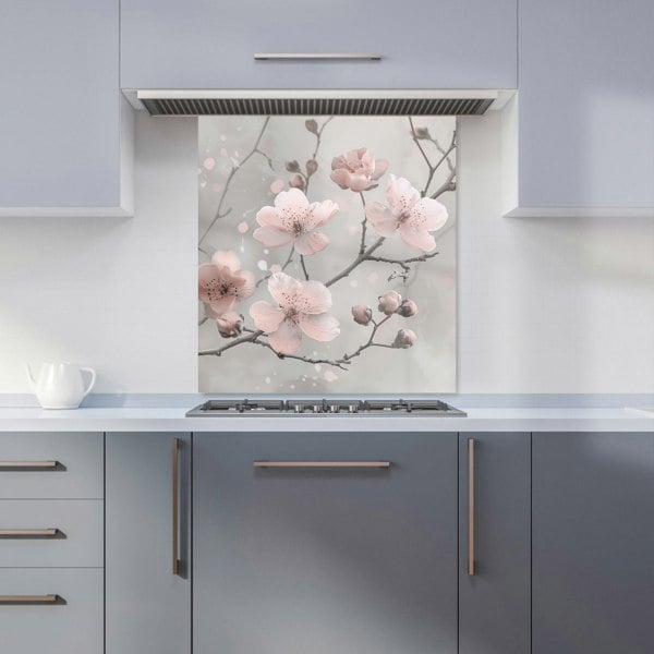 Warren Reed - Designer Delicate Spring Blossom Kitchen Splashback