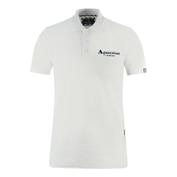 Aquascutum London Classic Polo Shirt - White