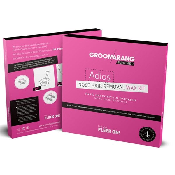 Groomarang For Her- Adios Nose Hair Removal Wax Kit For Her