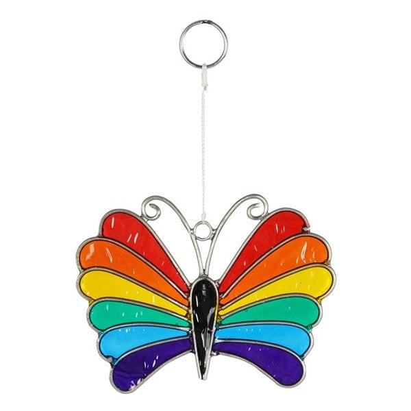 Serano Rainbow Butterfly Suncatcher
