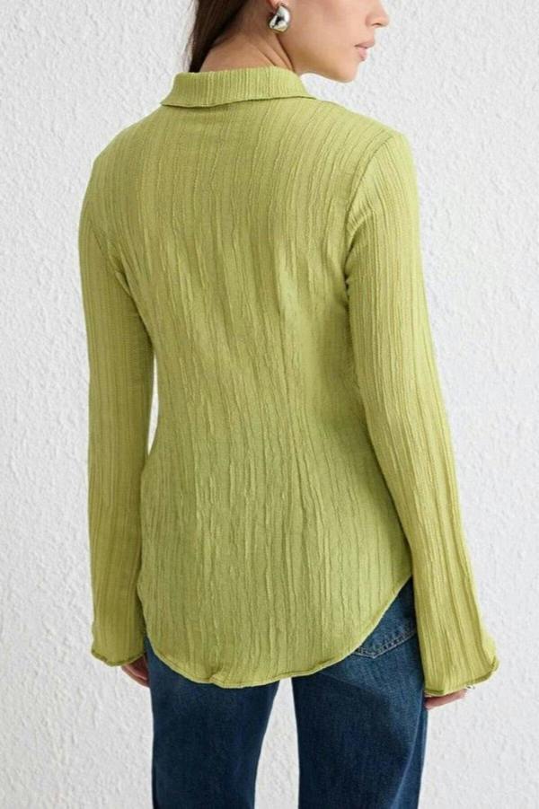 WOVCOR Textured Woven Shirt