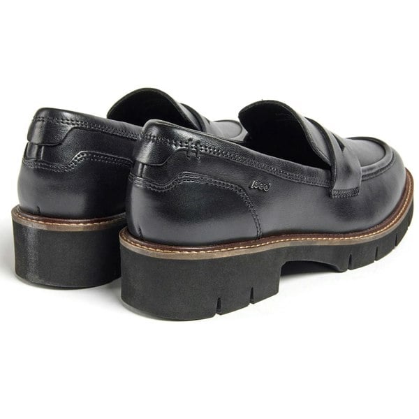 Pod Kaltin Leather Women's Black Loafers