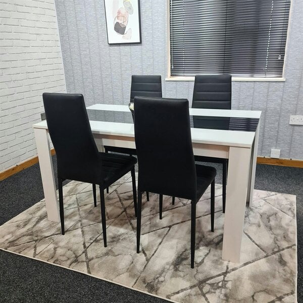 Kosy Koala Dining Table Set with 4 Chairs Dining Room, and Kitchen table set of 4