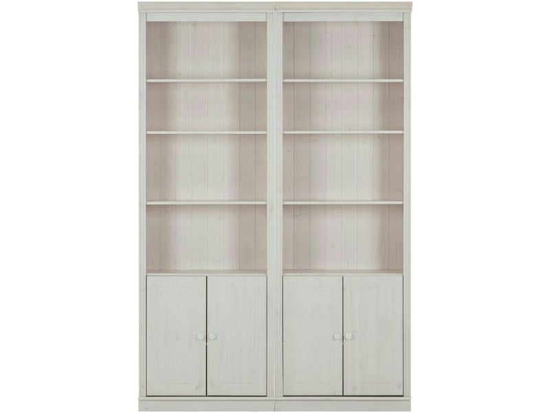 Dorel Home Anita Wall Unit A white lacquer