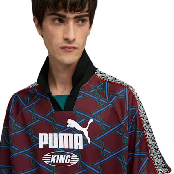 Puma King Ruby Shimmer Jersey Top