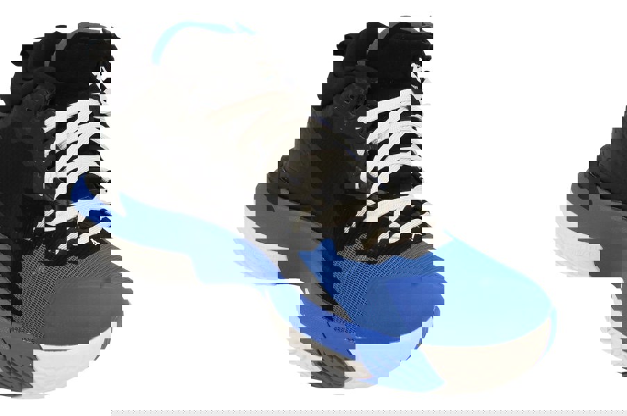 Nike Air Jordan Zion 1 Mens Basketball Trainers Da3130  004 - Black White Hyper Royal 004 - Photo 3