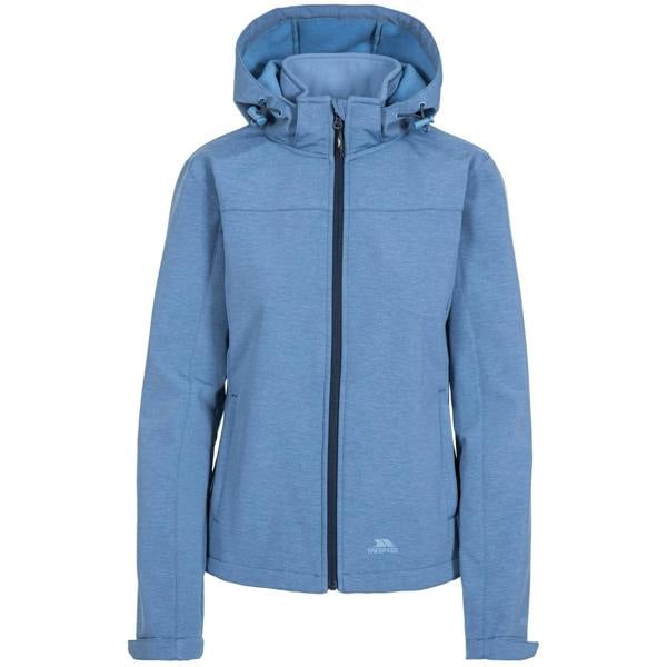 Trespass Womens/Ladies Leah Waterproof Softshell Jacket - Denim Blue Marl - 